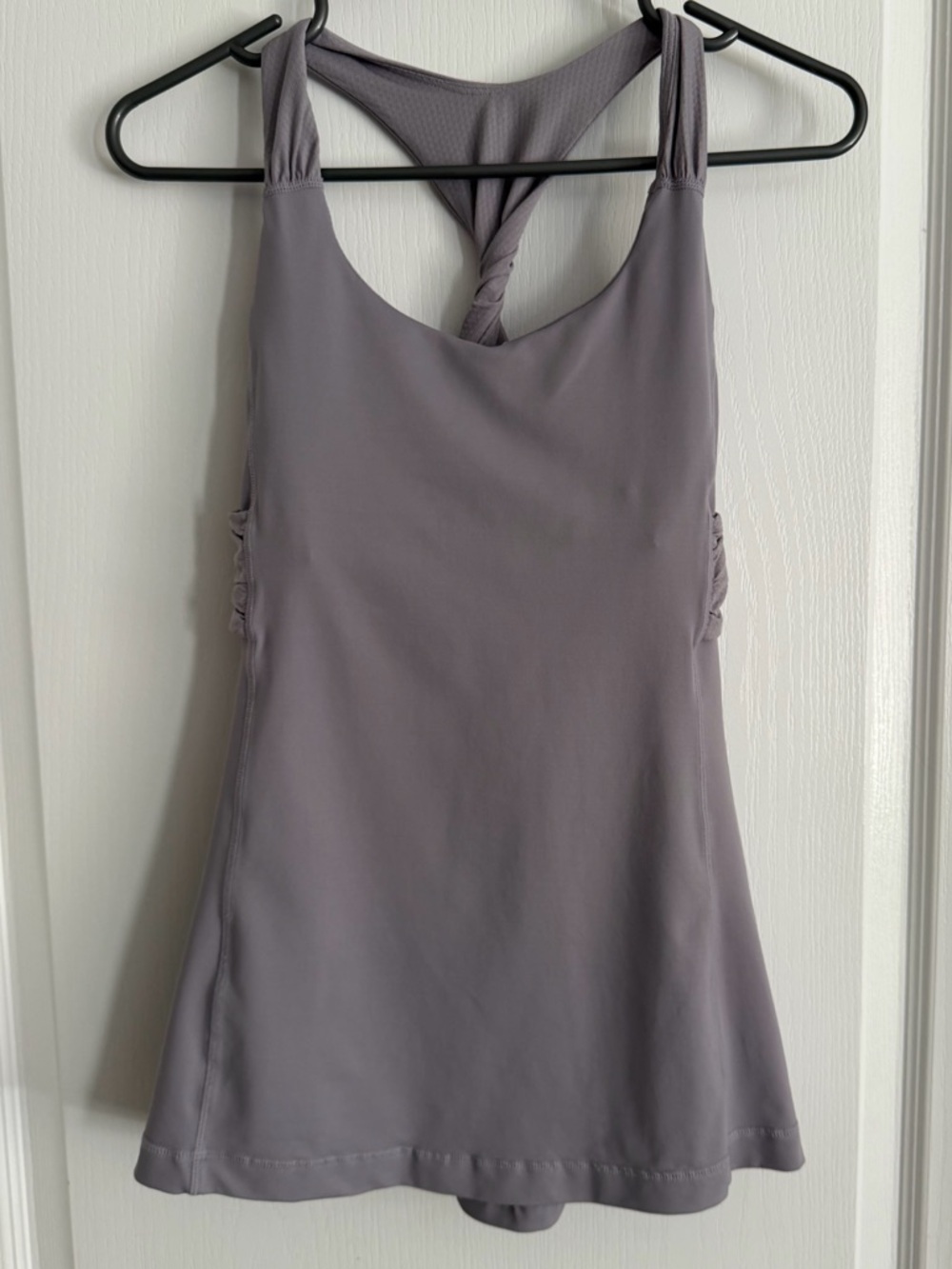 Lululemon Twist Back Tank Top - Purple/Grey - Picture 3 of 8